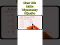 class 10th#maths#trigonometry#objective#shorts
