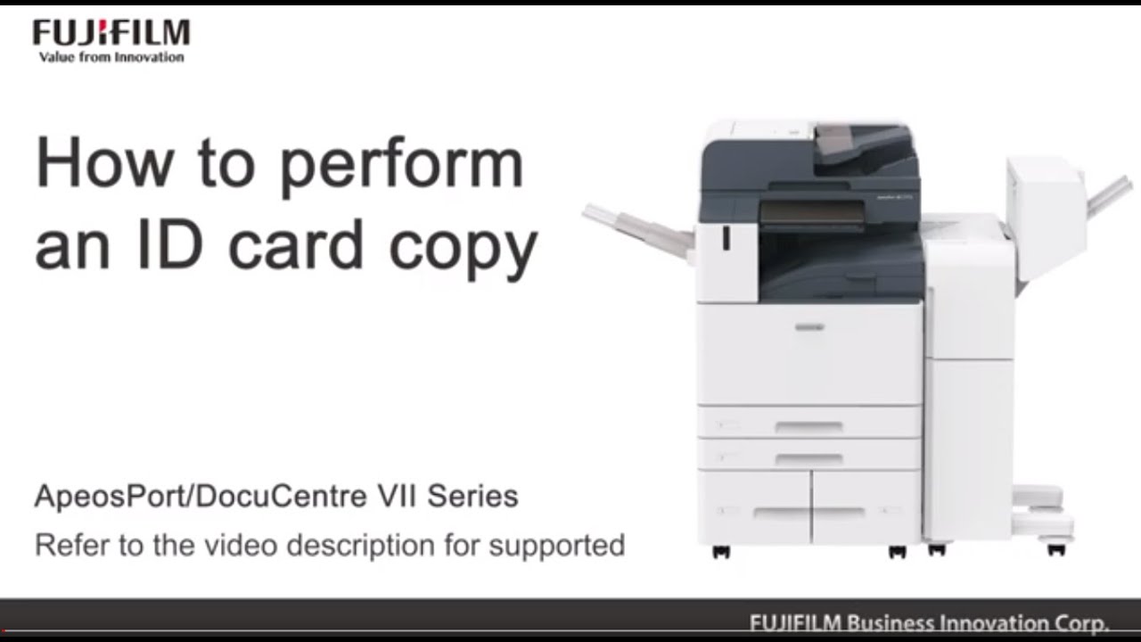 How To Perform An ID Card Copy YouTube How To Perform An ID Card Copy YouTube