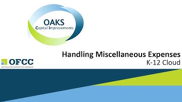 Handling Miscellaneous Expenses: Commits & Invoices