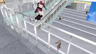 [MMD X FNAF] Jump Fail- Toy Chica