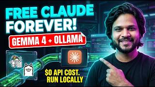 Gemma 4 + Ollama = FREE Claude Code | Install in 10 Minutes (Full Setup) #gemma4 #claude