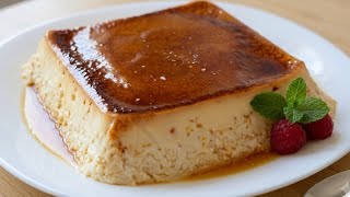 si tienes nata y mascarpone haz este flan ¡en 5 minutos y sin horno!