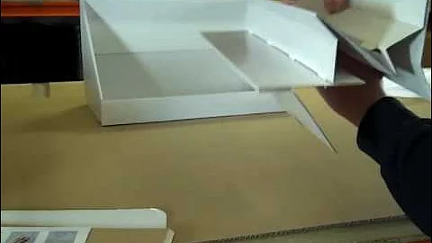 stand-store C4T18 cardboard display stand assembly instructions.