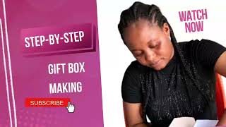 Step by step DIY Gift Box🎁
