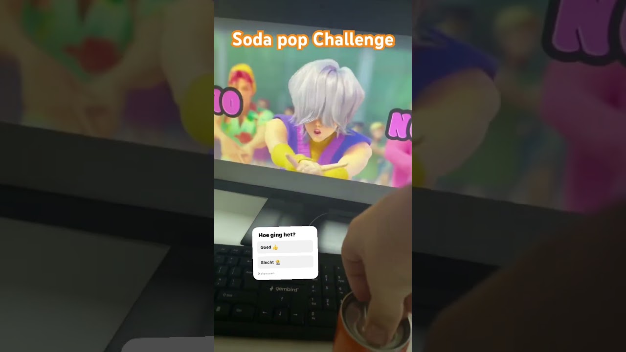 Soda pap Challenge