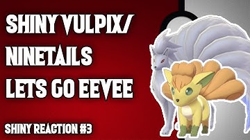 Pokemon Lets Go Eevee SHINY VULPIX/NINETAILS [LIVE]