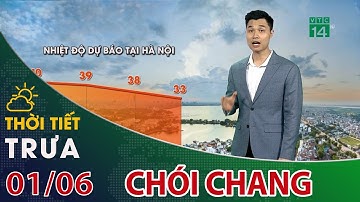 Thời tiết trưa, chiều 01/06/2021: Hà Nội 40 độ, nắng đặc biệt gay gắt| VTC14
