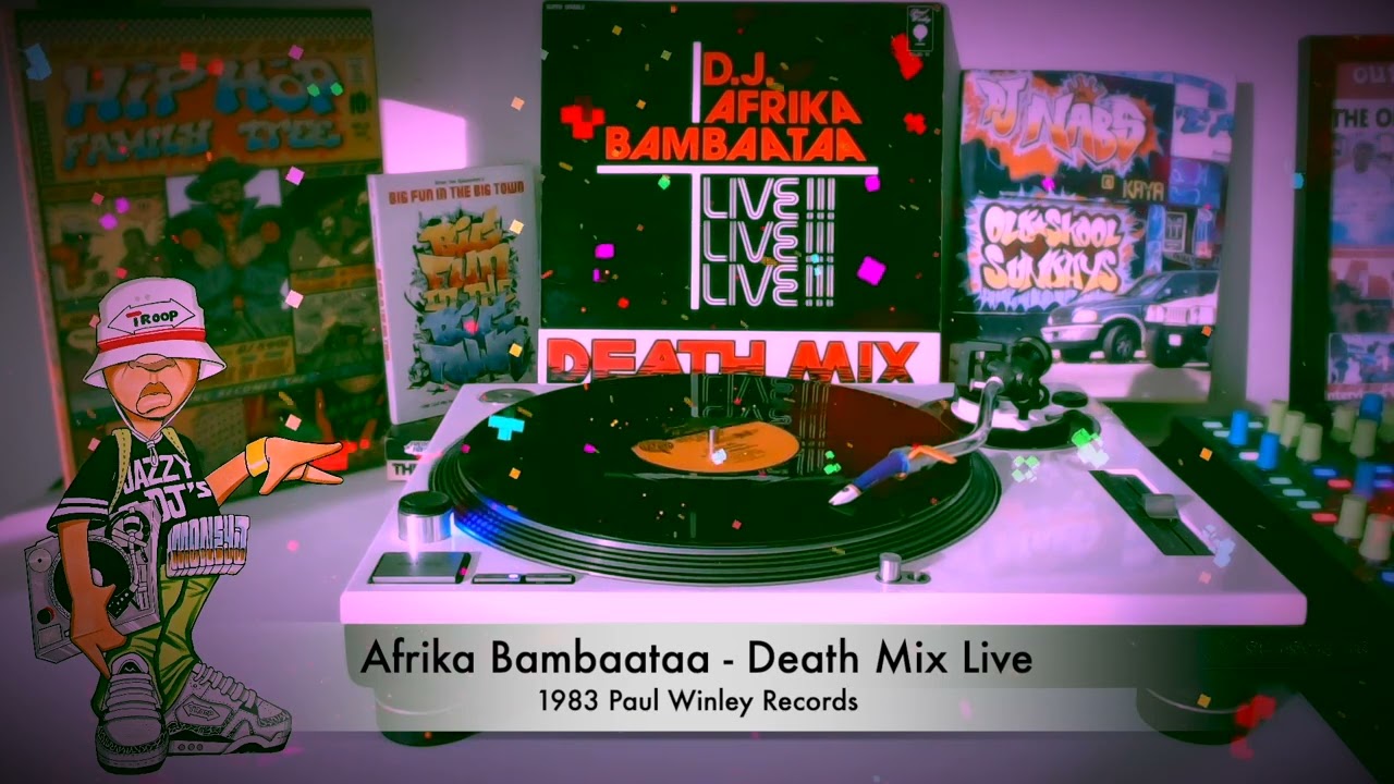 洋楽 DJ Afrika Bambaataa - Death Mix-Live!!! Afrika Bambaataa - Death Mix Live - YouTube