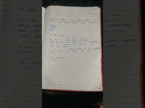write a letter