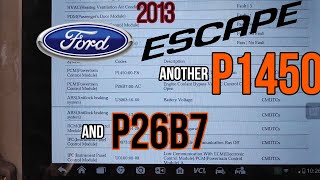 Ford Escape P1450 and P26B7