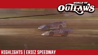 World of Outlaws Craftsman Late Models Eriez Speedway Highlights