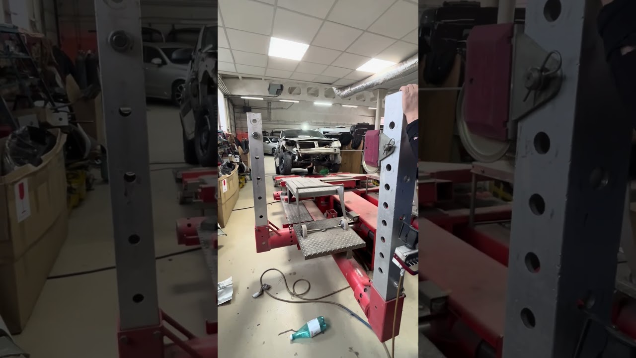 Ларгус Затягиваем на стапель AUTOROBOT 4