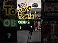 Where Is The OBD2 Port In Your Car Easy Locations Explained 