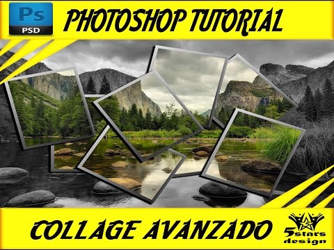 How to make a beautiful collage effect - PHOTOSHOP tutorial