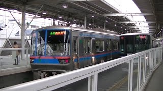 都営6300形6308F&埼玉高速鉄道2000系2107F 目黒線多摩川駅にて