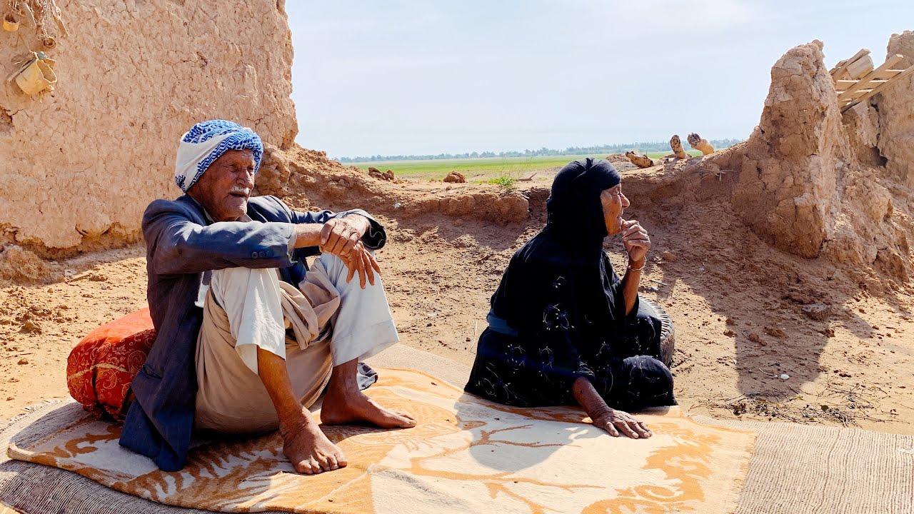 حیات الریف فی الأیران 🌴🐑 Village Life in Iran | Arab Rural family 🏜️