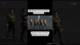 Milli Müdafiə Universitetinin parad heyəti
