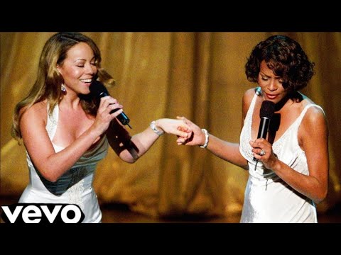 [1080p] Whitney Houston - When You Believe ft. Mariah Carey (Live from 1999 Oscar's Ceremony)