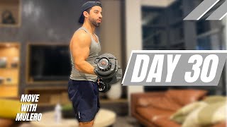 TOTAL ARM BURNOUT DUMBBELL HOME WORKOUT | DAY 30 | MOVE WITH MULERO