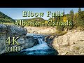 Beautiful place to spend the day! Elbow Falls, Kananaskis Country, Alberta, Canada - 4K Video