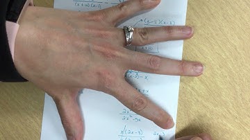 Algebra 2 Notes 15-6 Review of rational expressions and equations