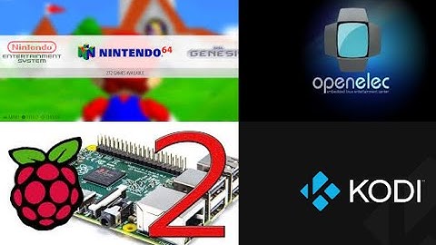 Ultimate Raspberry PI 2  Retropie N64 Sega  Openelec Dual Boot Demo