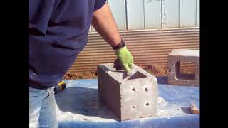 How To Build A 2 Cinder Block Rocket Stove - Part 2