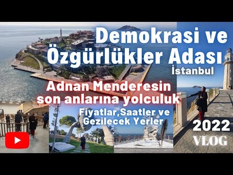 İstanbulun yeni gezi rotası: Demokrasi ve Özgürlükler Adası 2022 Vlog #istanbul #demokrasi#gezivlog