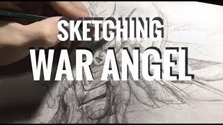 Freya War Angel - Sketching Hero