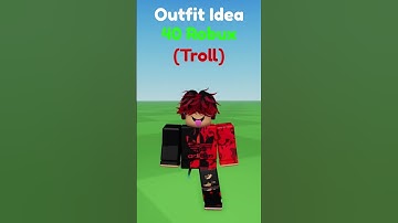 Making Roblox Troll Outfit - 40 Robux 🎩