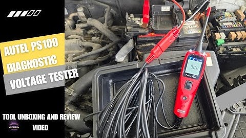 AUTEL PS100 DIAGNOSTIC TESTER TOOL UNBOXING & REVIEW.DO IT HAVE A PLACE IN MY DIAGNOSTIC TOOL CART?