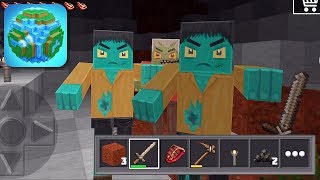 World of Cubes Survival Craft - Gameplay Trailer (iOS) screenshot 2