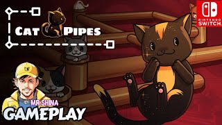 Cat Pipes Gameplay Switch