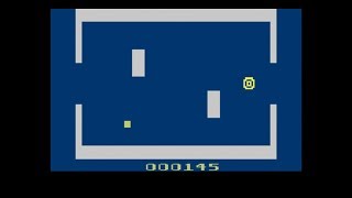 High Score Screen Burn Slow Burn Atari 2600 Homebrew