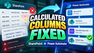 SharePoint Calculated Columns: Formulas, ID Limitations & Power Automate Fixes