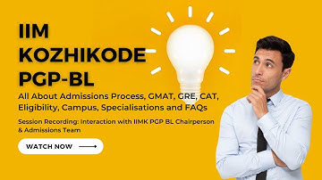 Expert Insights: Navigating the IIM Kozhikode PGP BL Interview Experience