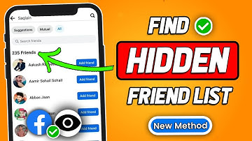 Hoe vind je de lijst met verborgen vrienden op Facebook (nieuwe methode) - Kun je zien wie er in ...