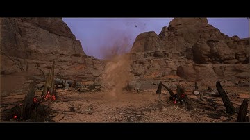 Dust Devil Tornado 2 made with Unreal Engine 5.4