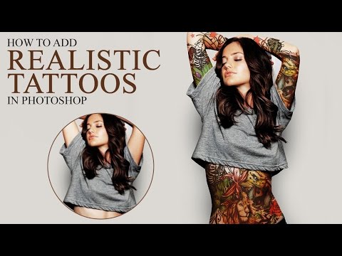 How to Add Realistic Body Tattoo in Photoshop