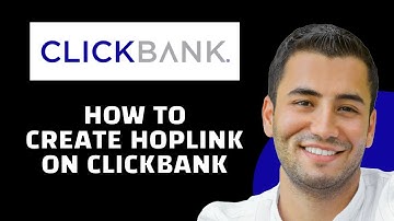 How to Create Hoplink in Clickbank (Clickbank Hoplink Tutorial)