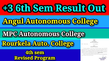 +3 6th semester result news, 6th semester result 2022