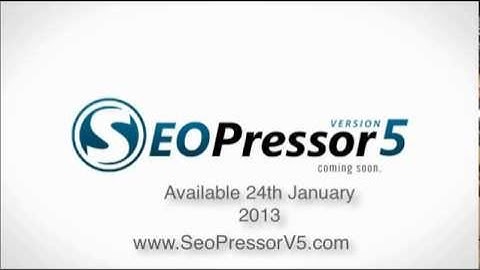 SEO Pressor Version 5 [Latest Version]