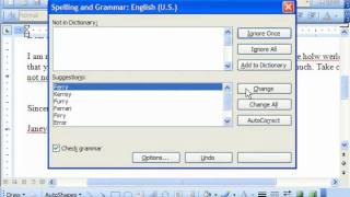 Word 2003 Tutorial The Spelling & Grammar Checker Microsoft Training Lesson 4.1 Word 2003 Tutorial Using The Autocorrect Feature Microsoft Training Lesson 4 3