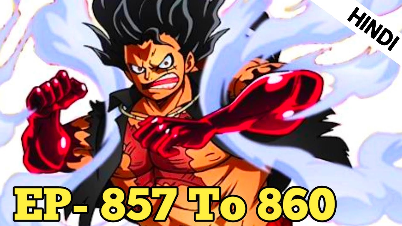One Piece Episode 857 To 860 Explain in Hindi|| Whole cake island Arc