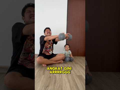 Sesekali boleh dong “samson sang bayi kuat” tampil bro hihihi