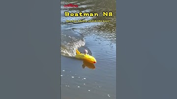 #boatman N8 Good Products Stand The Test #sea #fishing #rcboat #baitboat  #rcfishingboat #rcboating