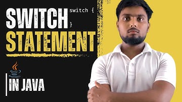 Switch Statement in Java In Hindi | Java Full Tutorial