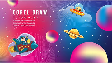 gradient background in coreldraw