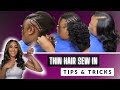 Thin Hair (Sew in) Tips and Tricks