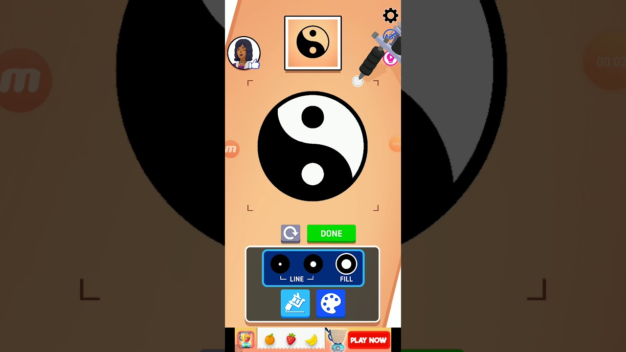 Yin & Yang  Character in Ink.Inc